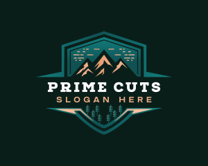 Summit Peak Campsite logo design