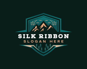 Summit Peak Campsite logo design