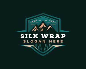 Summit Peak Campsite logo design