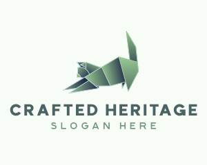 Cat Origami Decoration  logo