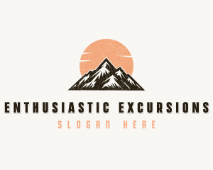 Mountain Outdoor Adventure logo design