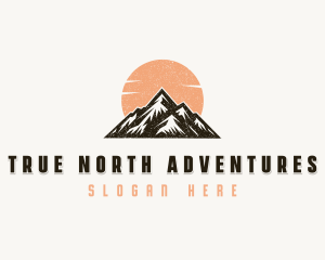 Mountain Outdoor Adventure logo design