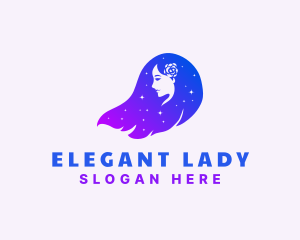 Beauty Lady Hair logo design