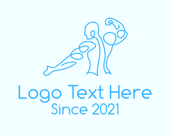 Gym Trainer logo example 1