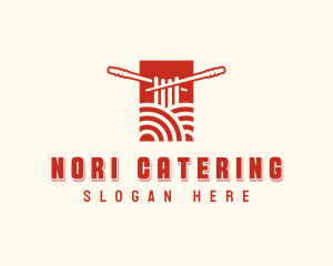 Culinary Asian Noodles logo design