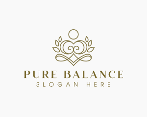 Meditation Zen Massage logo design