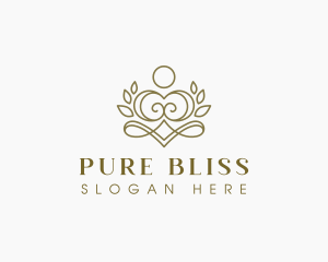 Meditation Zen Massage logo design