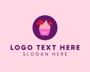 Sweet Lovely Cupcake logo