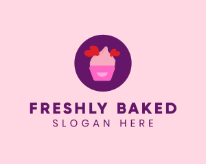 Sweet Lovely Cupcake logo design