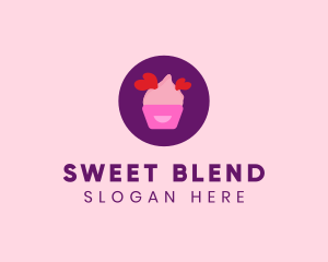 Sweet Lovely Cupcake logo design