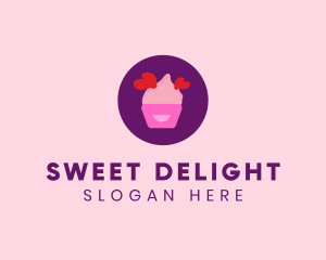 Sweet Lovely Cupcake logo design