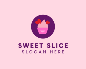 Sweet Lovely Cupcake logo design