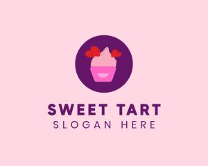 Sweet Lovely Cupcake logo design