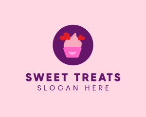 Sweet Lovely Cupcake logo design