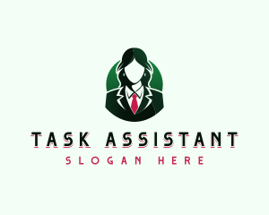 Professional Woman Person logo design