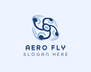 Quadcopter Drone Lens logo