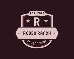 Ranch Steakhouse Restaurant   logo design