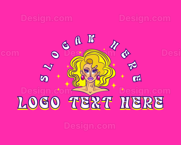 LGBTQ Drag Queen Logo