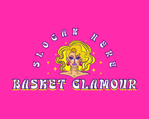 LGBTQ Drag Queen logo design