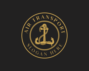 Sailor Ship Anchor logo design