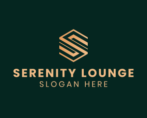 Geometric Agency Letter S logo design