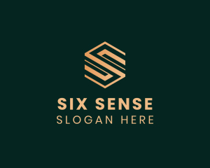 Geometric Agency Letter S logo design