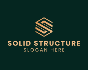 Geometric Agency Letter S logo design