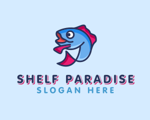 Ocean Sardine Fish Logo