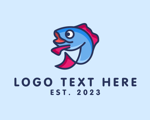 Fish logo example 4