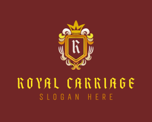 Royal Crest Shield logo design