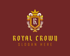 Royal Crest Shield logo design