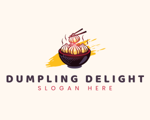 Dimsum Asian Food logo design