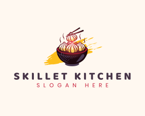 Dimsum Asian Food logo design