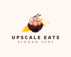 Dimsum Asian Food logo design