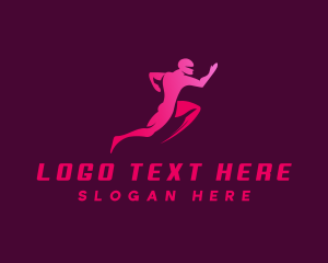 Exercise - Running Man Exercise logo design