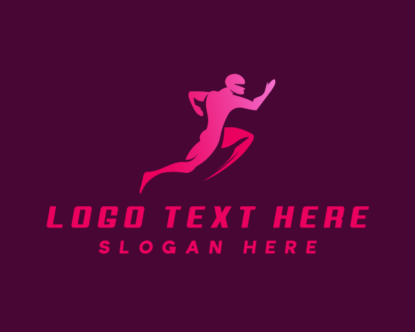 Run logo example 3