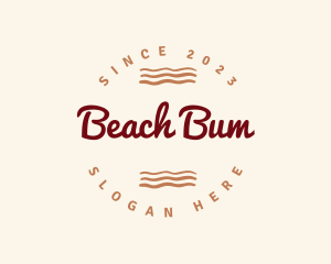 Surfer Clothing Business logo design