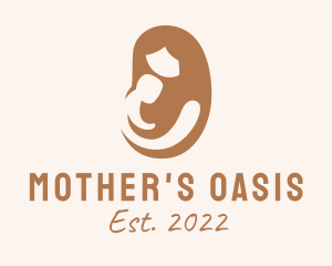 Brown Parenting Breastfeeding  logo