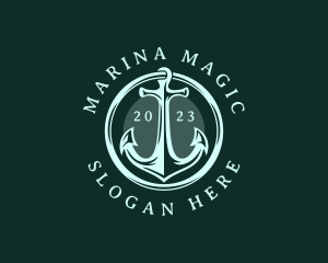 Maritime Sailor Anchor logo design