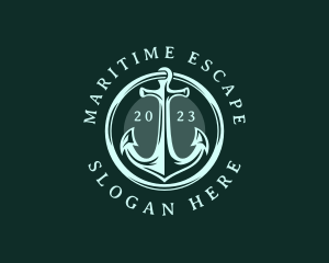 Maritime Sailor Anchor logo design