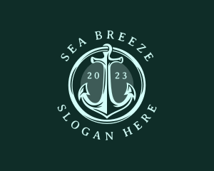 Maritime Sailor Anchor logo design