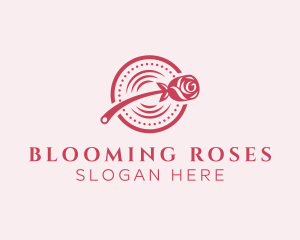 Fancy Rose Beauty logo design