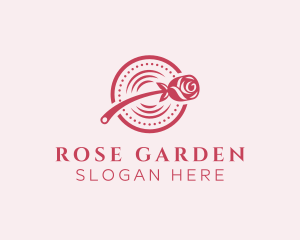 Fancy Rose Beauty logo design