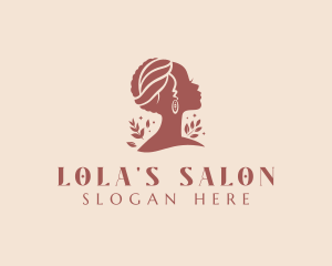 Female Hairstylist Salon logo design