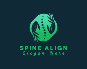 Spinal Chiropractic Hand logo