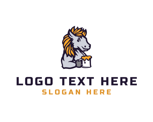 Horse Polo logo example 2
