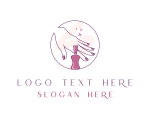 Aesthetic Nail Polish logo