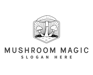 Edible Mushroom Farm logo design