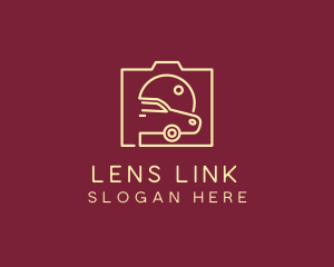 Camera Car Lens logo design