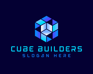 Digital Cube Robotics logo design